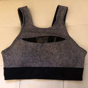 lululemon run the day high neck bra